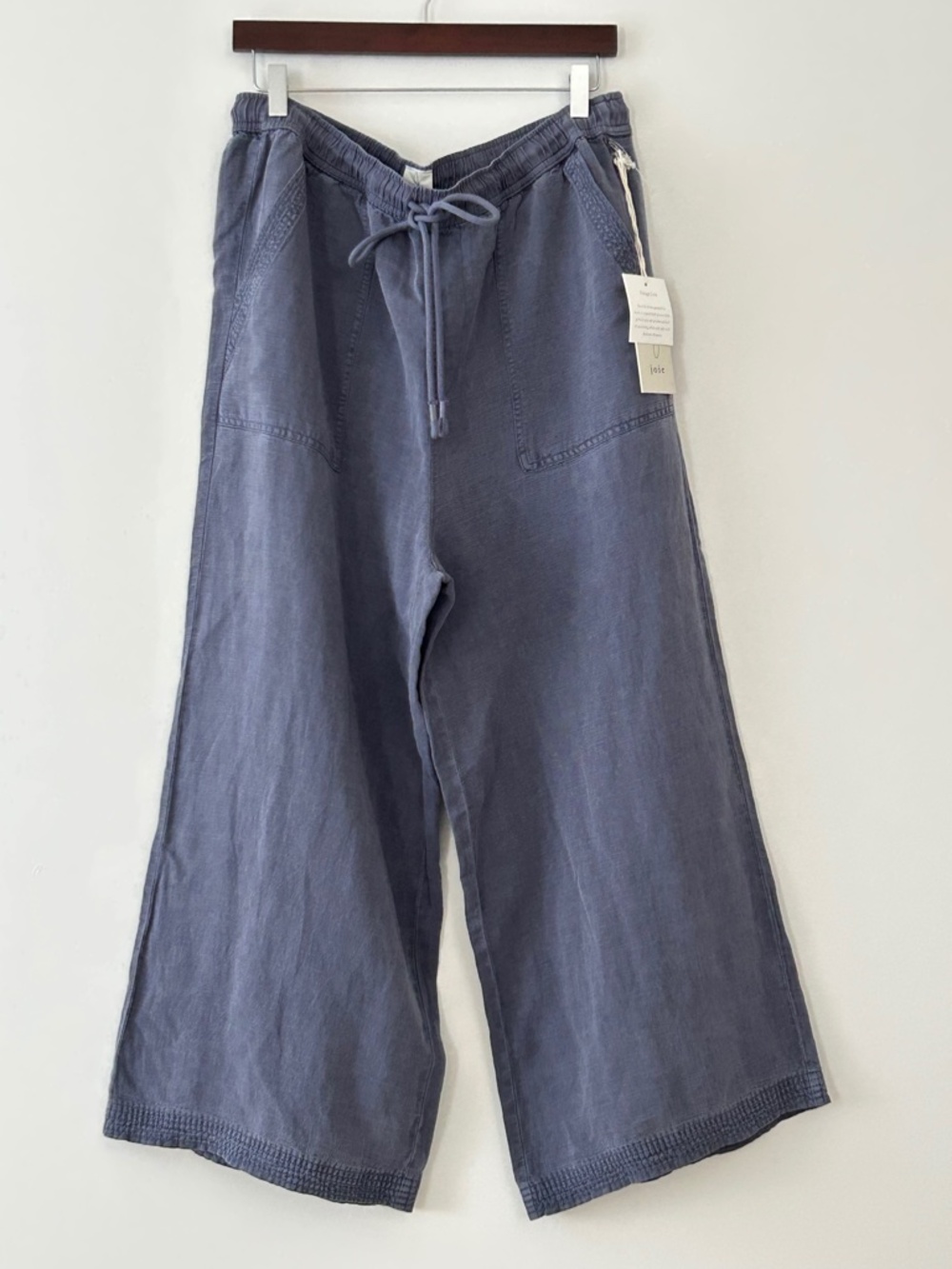 Joie Linen Blend Wide Leg Pants